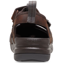 Load image into Gallery viewer, Brown sandal with gray sole on a white background