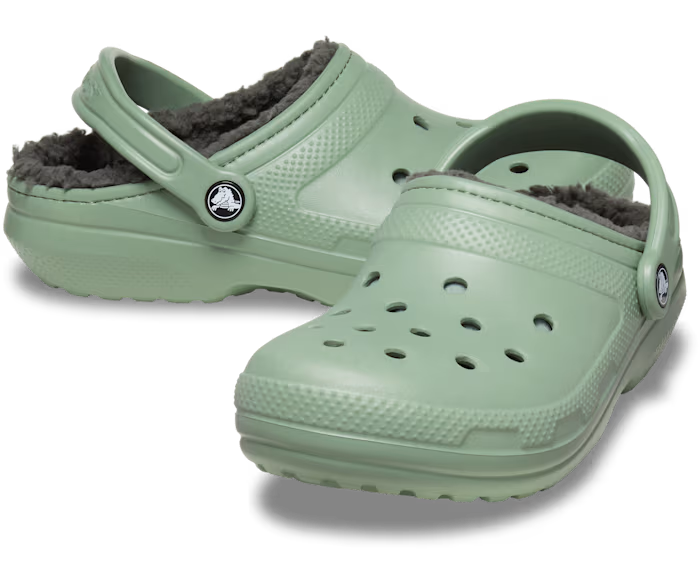 Crocs Classic Lined Clog Moss/Multi