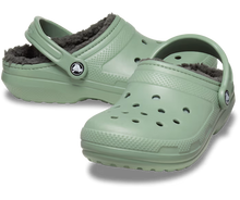 Load image into Gallery viewer, Crocs Classic Lined Clog Moss/Multi