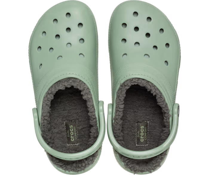 Crocs Classic Lined Clog Moss/Multi