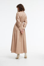 Load image into Gallery viewer, Emma Shirt Dress - Almond