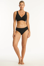 Load image into Gallery viewer, Eco Essentials G Cup Cross Front Bra Black