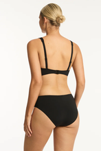 Load image into Gallery viewer, Eco Essentials G Cup Cross Front Bra Black
