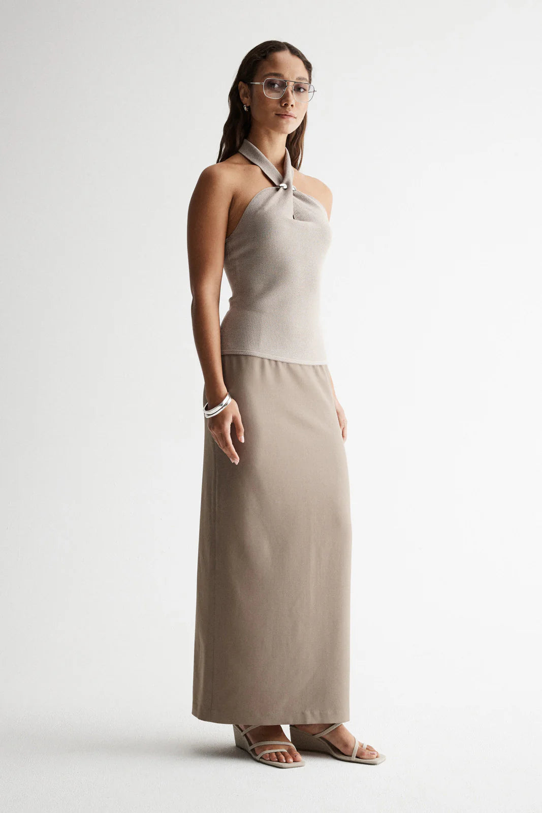 Elowen Skirt Taupe