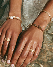 Load image into Gallery viewer, Antique Gold Stacking Ring