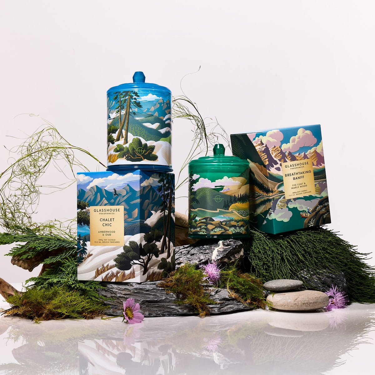 Breathtaking Banff - 380g Candle – One Country Mouse