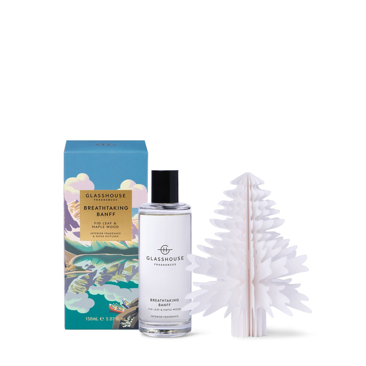 Interior Fragrance and Paper Diffuser 150ml  - Breathtaking Banff