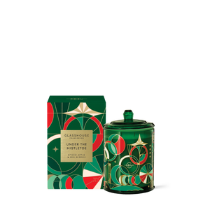 Under The Missiletoe - 380g Soy Candle Spiced Apple & Red Berries