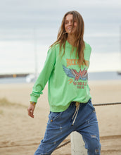 Load image into Gallery viewer, Vintage Rock &amp; Roll Sweat Green