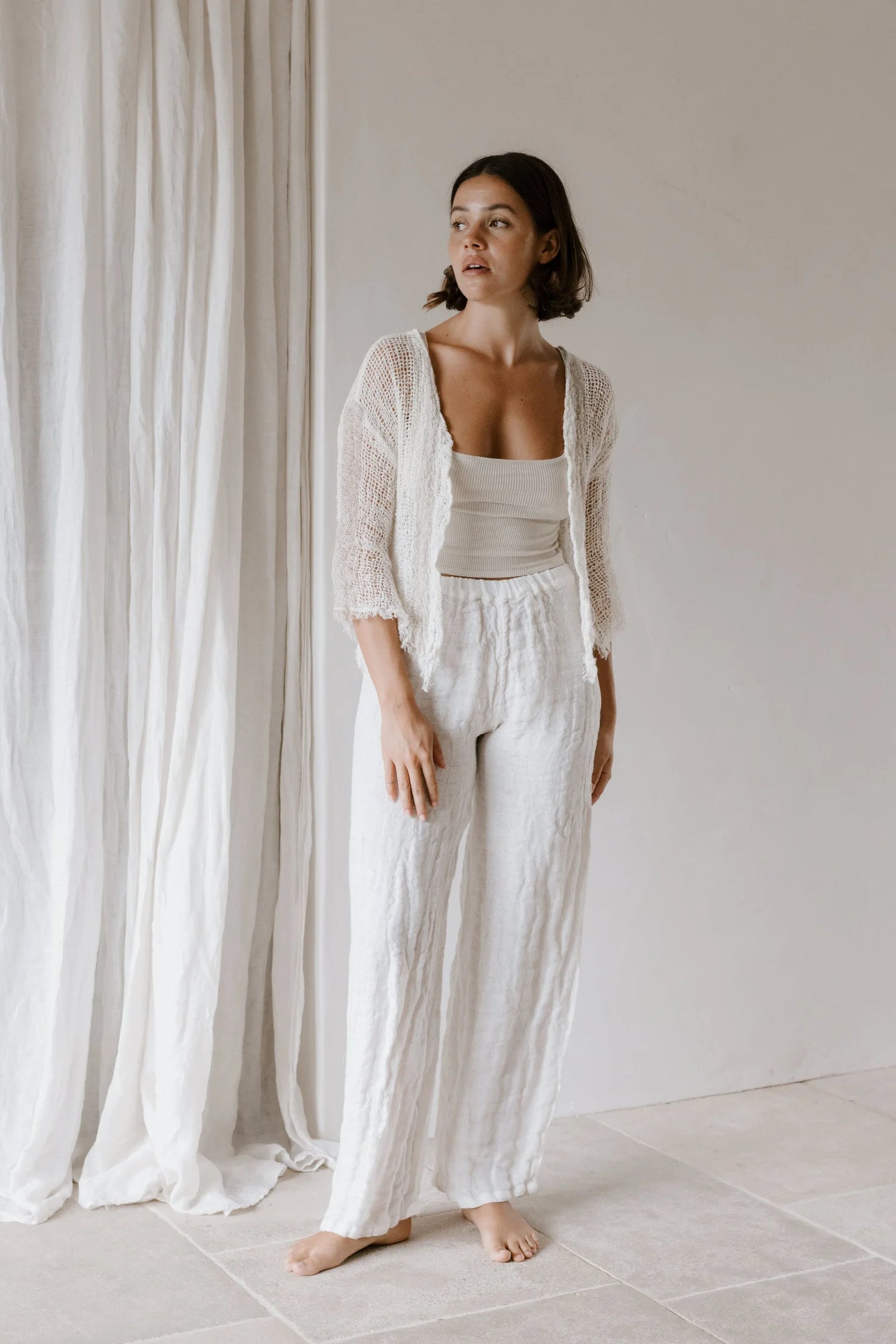 Bettina Culotte Cestinato Bianco