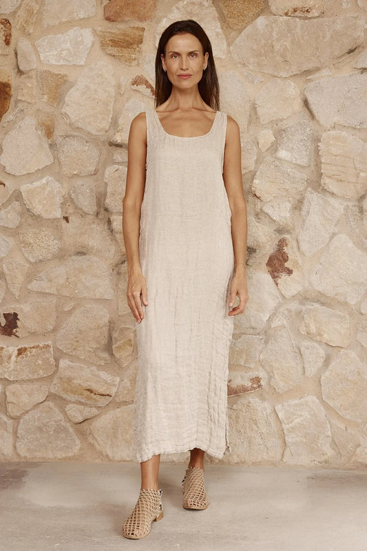 Tank Dress Maxi Aida Naturale