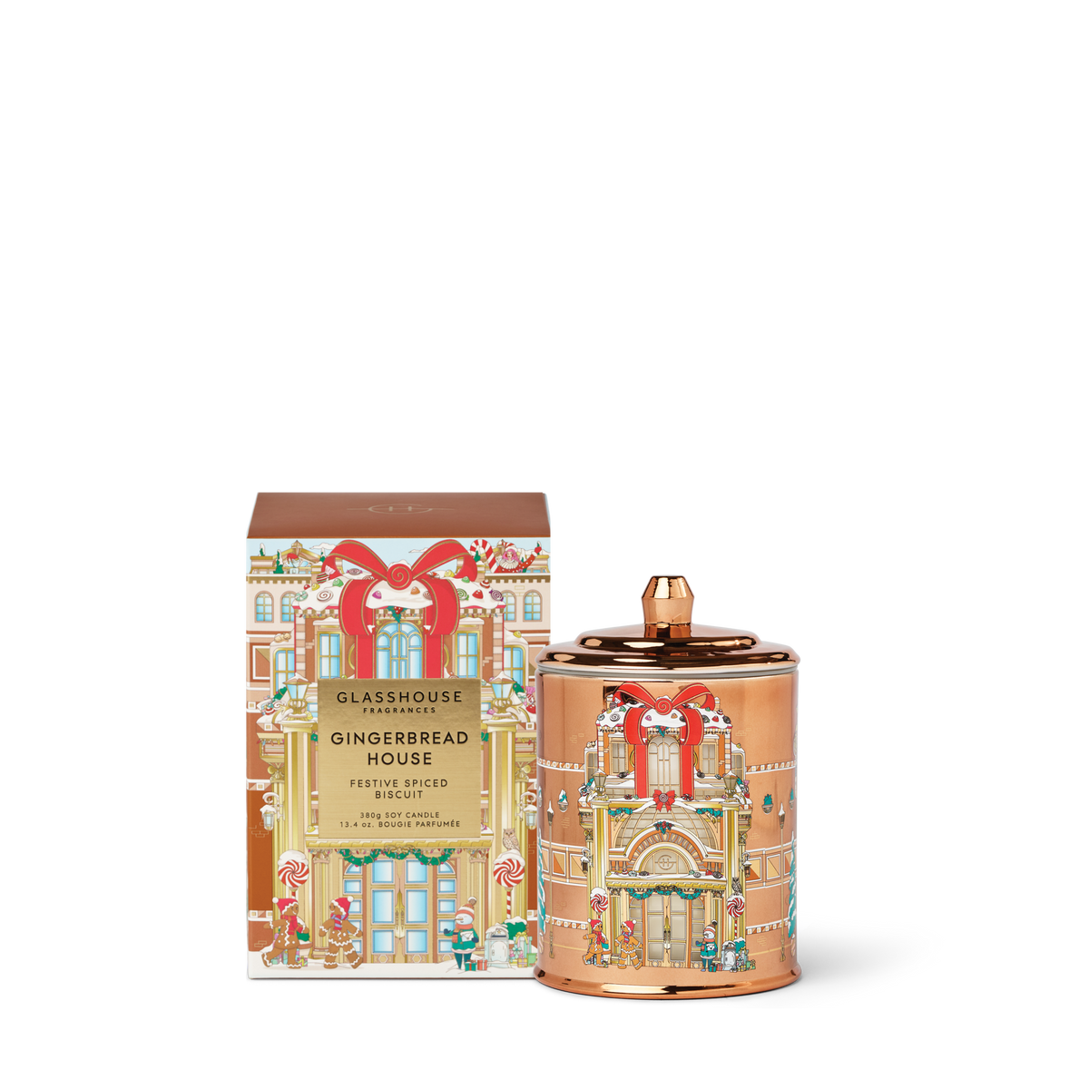 Glasshouse Christmas - Gingerbread House 380g