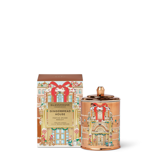 Glasshouse Christmas - Gingerbread House 380g