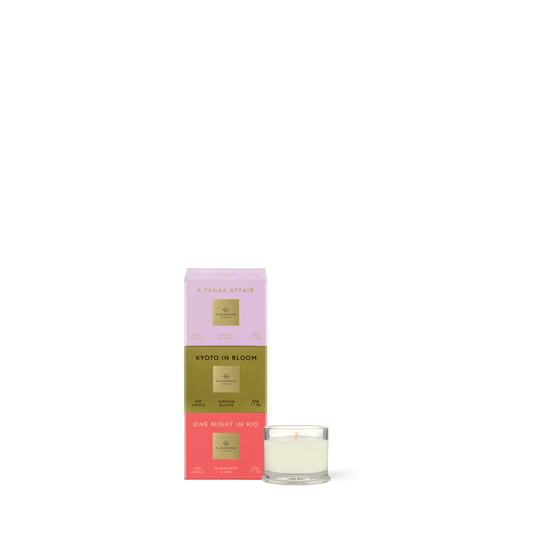Glasshouse Christmas 3x30g Candle Trio