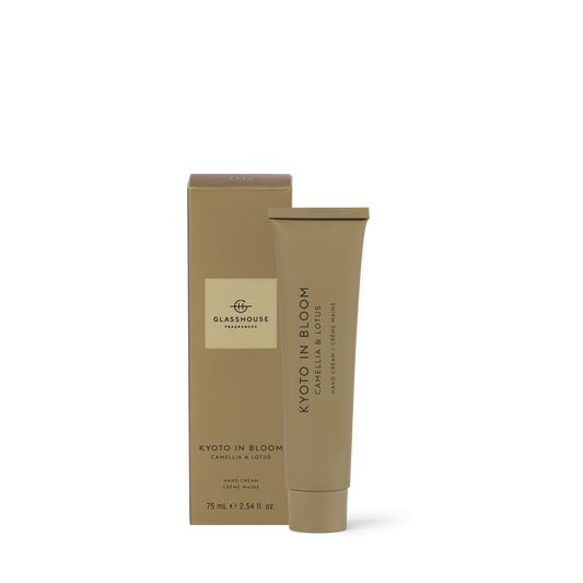 Glasshouse Fragrance 75ml Hand Cream - Kyoto In Bloom