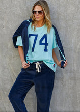 Load image into Gallery viewer, Graphic Tee Pale Blue