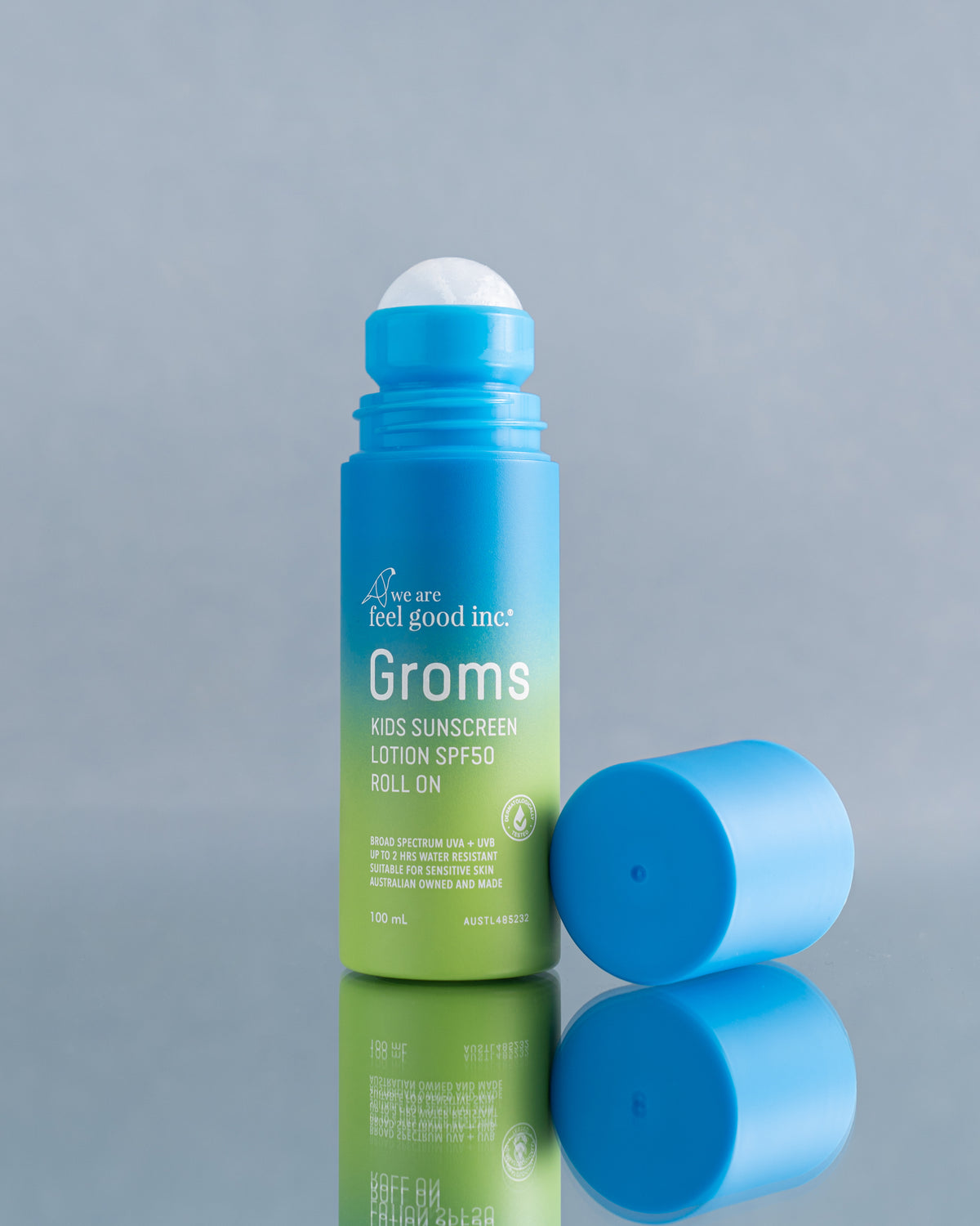 Groms Kids Sunscreen Lotion SPF50 Roll On 100ml