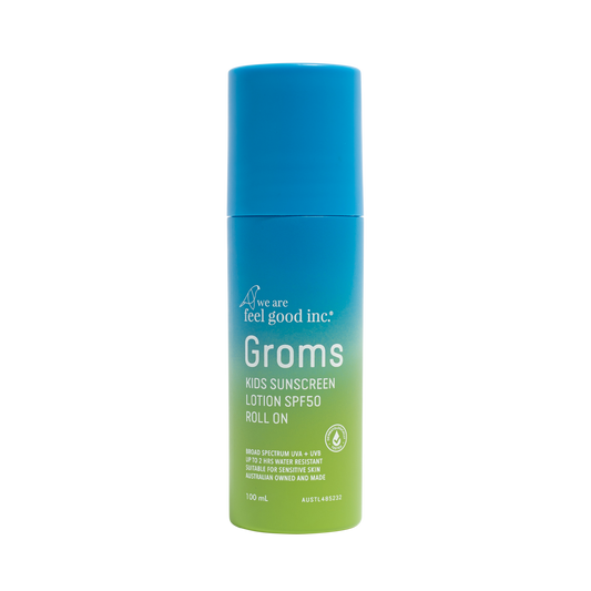 Groms Kids Sunscreen Lotion SPF50 Roll On 100ml