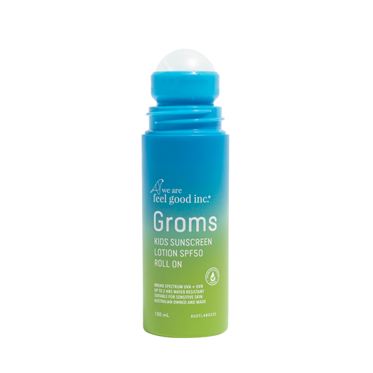 Groms Kids Sunscreen Lotion SPF50 Roll On 100ml
