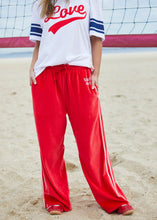 Load image into Gallery viewer, Urban Velour Pant - Red/Pink