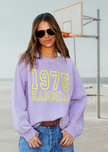 Hammill & Co Logo Vintage Sweat Mauve