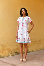 Load image into Gallery viewer, Hummingbird Emb. Day Dress