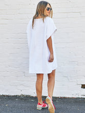 Load image into Gallery viewer, Salt &amp; Sunshine Towelling Cover-Up White
