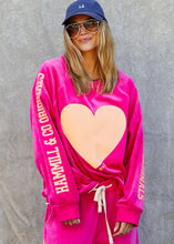 Load image into Gallery viewer, Velour Sweat Pink