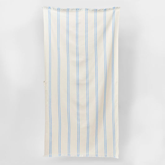 Fouta Beach Towel La Mer Med Blue Stripe