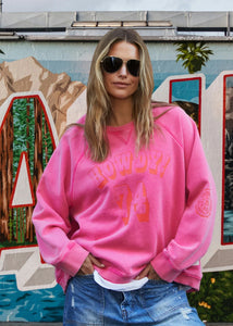 Howdy Sweat Washed Pink