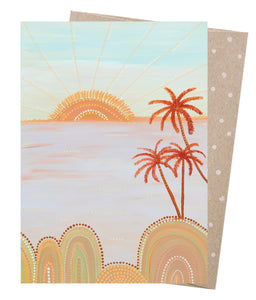 Greeting Card - Sand Hills and Salty Air