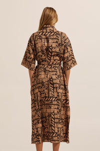 insight dress matisse choc