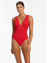 Load image into Gallery viewer, Plunge One Piece Rosso