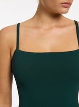 Load image into Gallery viewer, Isla Rib Minimal Tank One Piece - Forest