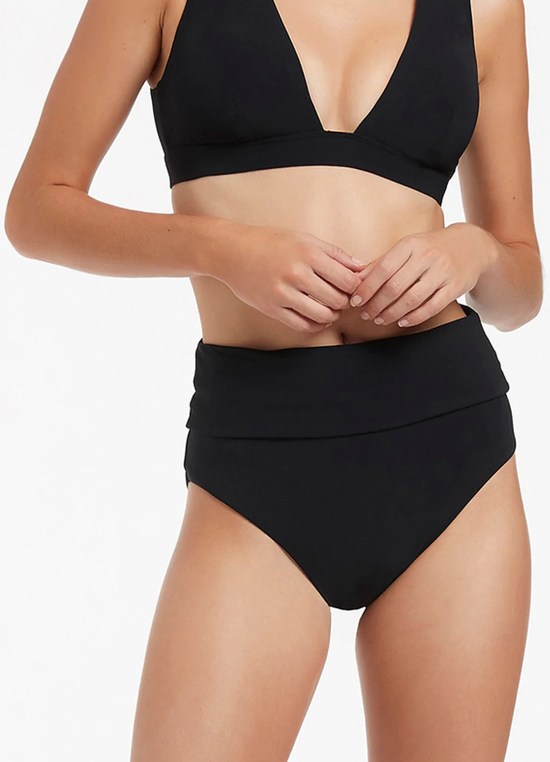 Jetset FOLD DOWN PANT Black