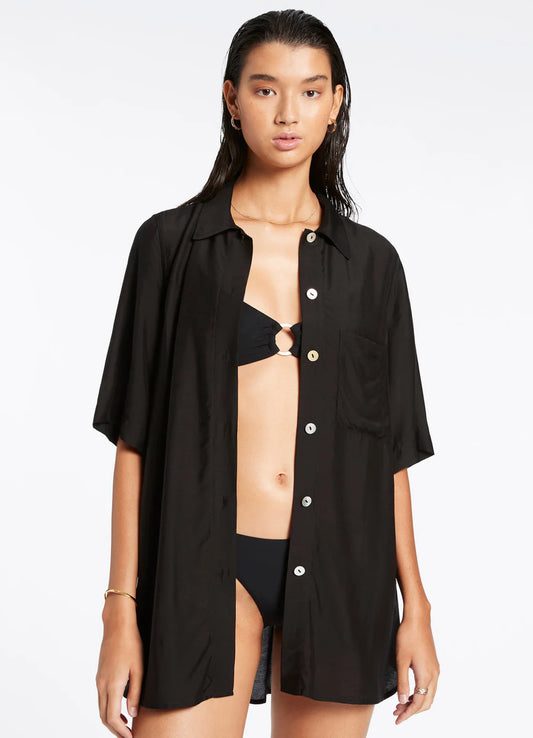 Jetset Jetset Short Sleeve Shirt Black