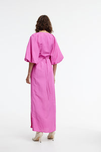 Jenna Dress Bright Raspberry