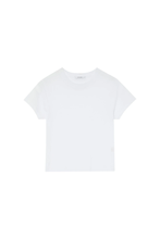Load image into Gallery viewer, White t-shirt on a white background