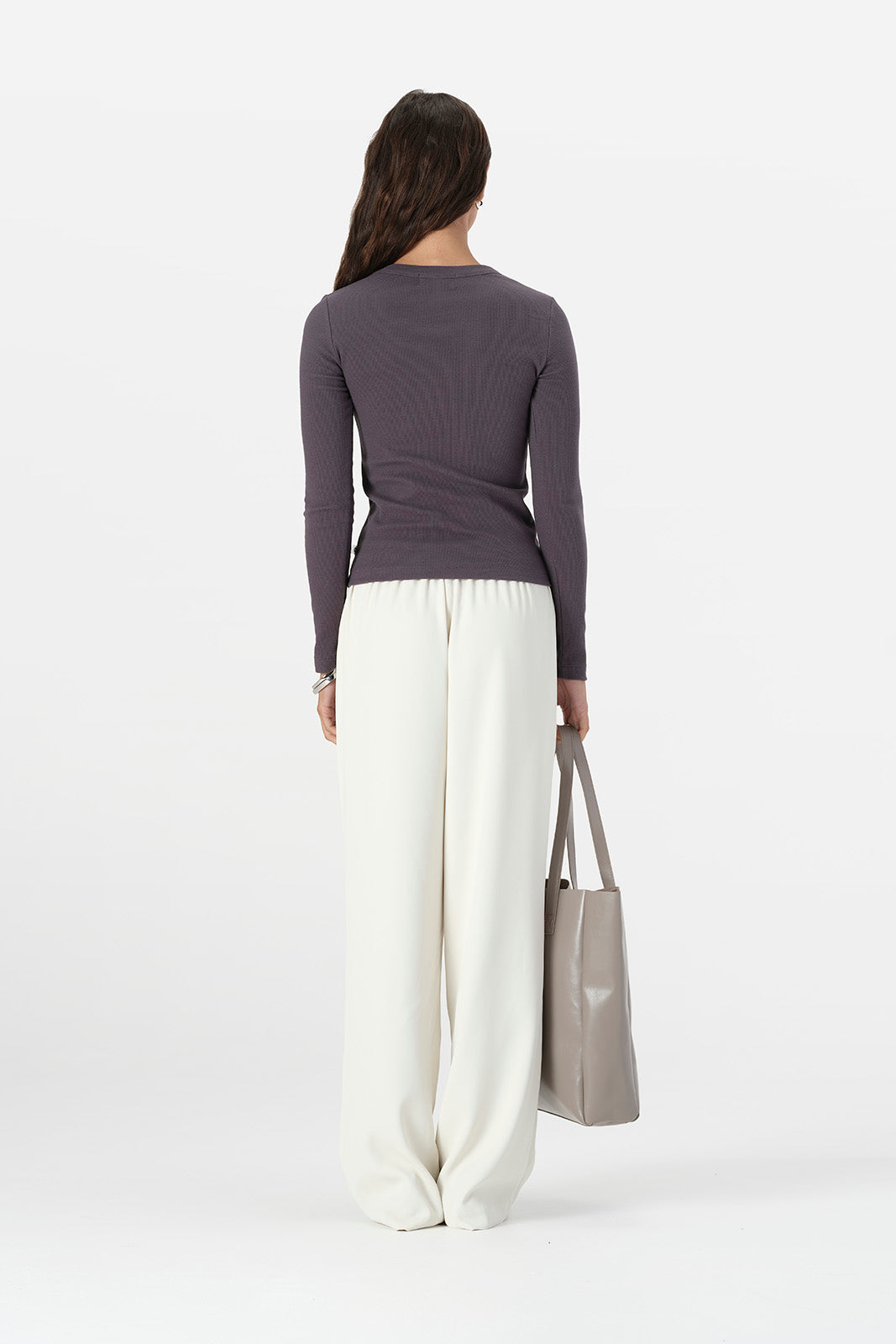 Nola Long Sleeve Top Slate