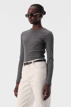 Load image into Gallery viewer, Nola Long Sleeve Top Charcoal