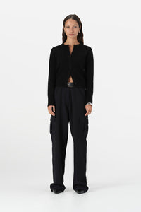 Rue Knit Cardi Black
