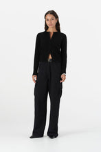 Load image into Gallery viewer, Rue Knit Cardi Black