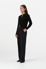 Load image into Gallery viewer, Rue Knit Cardi Black