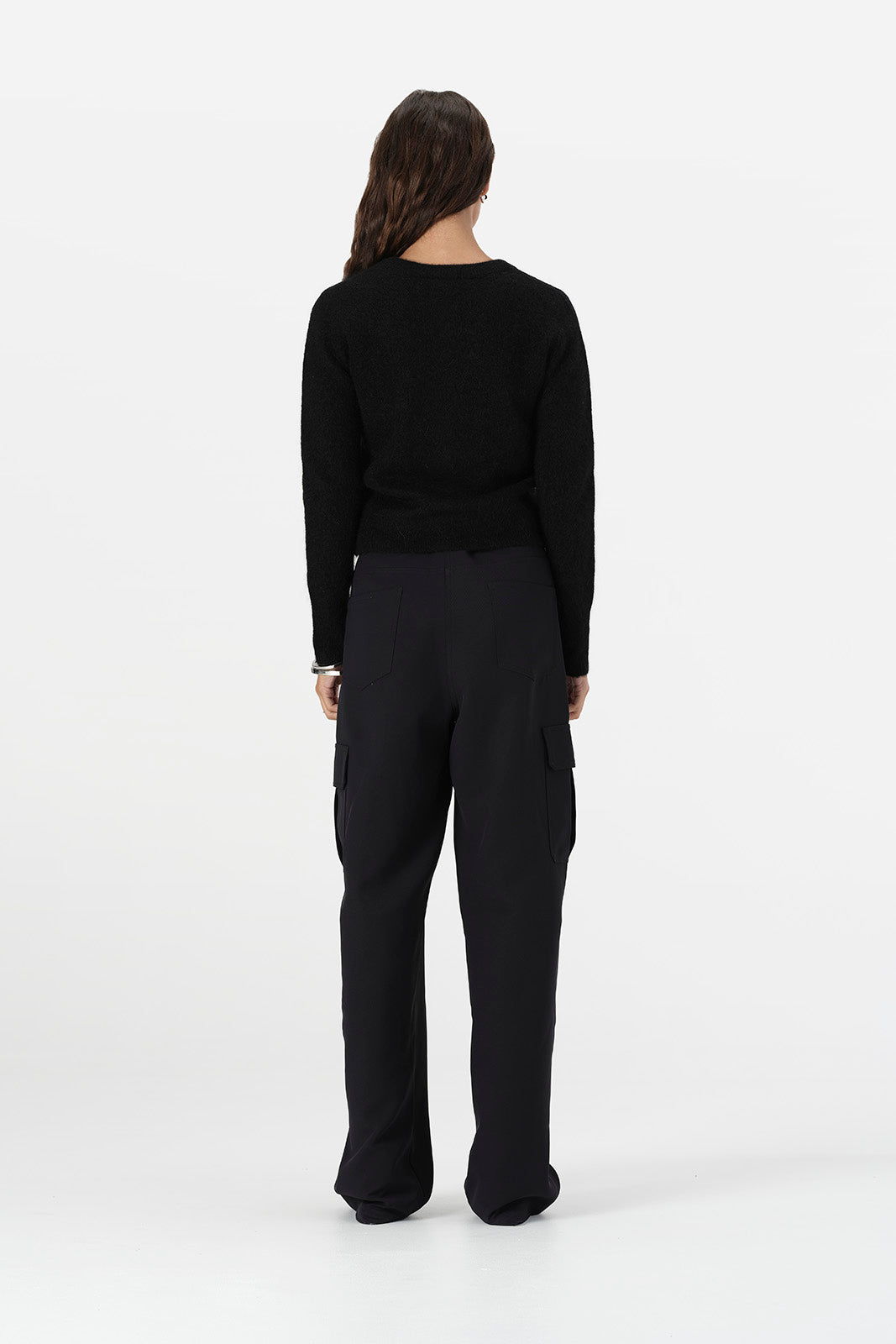 Rue Knit Cardi Black