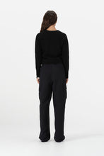 Load image into Gallery viewer, Rue Knit Cardi Black