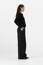 Load image into Gallery viewer, Rue Knit Cardi Black