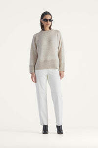 Montilla Knit White Marle