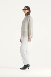 Montilla Knit White Marle