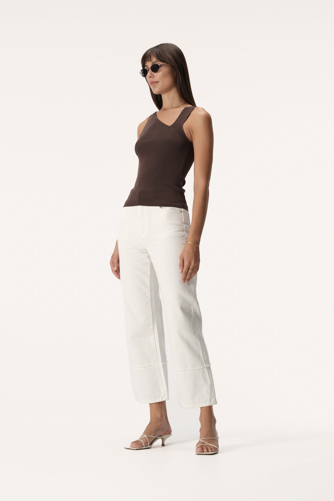 Roth Knit Top Dark Taupe