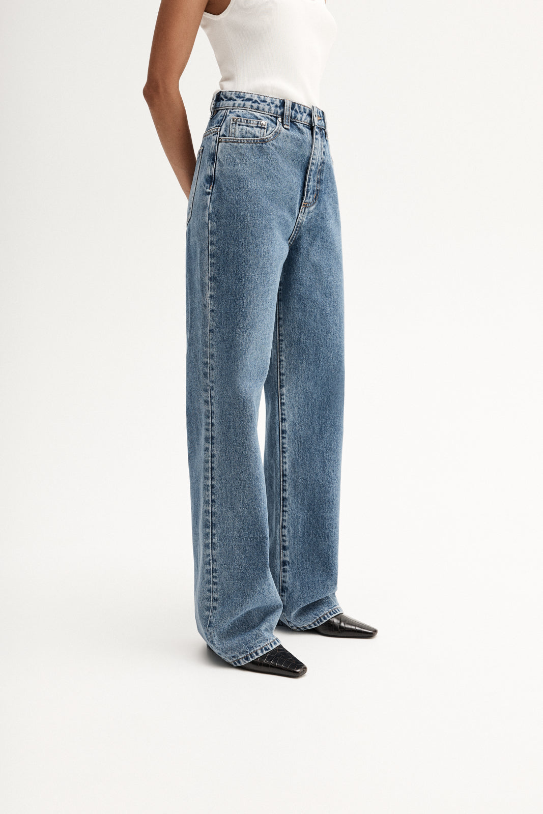 Odin Jean Dark Indigo